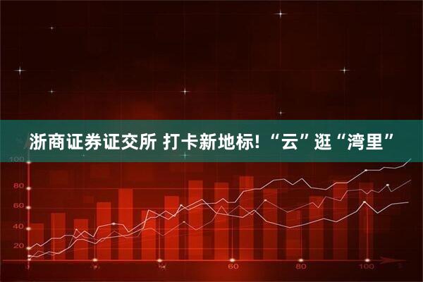 浙商证券证交所 打卡新地标! “云”逛“湾里”